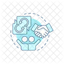 Stand up, hand up, pair up  Icon