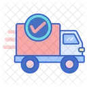 Standard Shipping Delivery Truck Delivery Icon