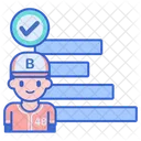 Standardstatistiken Anzeigetafel BSE Ball Symbol