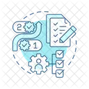 Standardize 5 S Methodology Icon