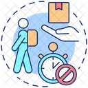 Standard Courier Delivery Icon