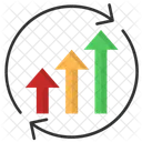 Ständige Verbesserung  Symbol