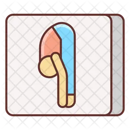Standing Forward Bend  Icon