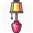 Standing Lamp Light Lighting Icon