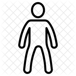 Standing Man  Icon
