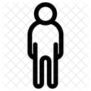 Standing Man Standing Person Man Posing Icon