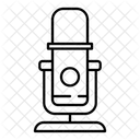 Standing Microphone Microphone Mic Icon