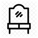 Furniture Mirror Standing Icon