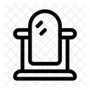 Mirror Standing Reflection Icon