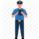 Police Officer Law Icon