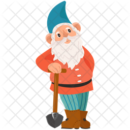 Standing Santa Icon - Download in Flat Style