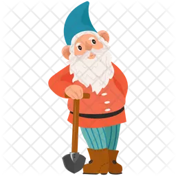 Standing Santa  Icon