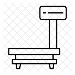 Standing scale  Icon