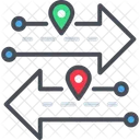 Ziel Richtung Navigation Symbol