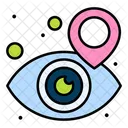 Lage Auge  Symbol