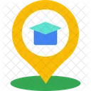 Schulstandort Standort Schule Symbol