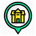 Schulstandort Bildungsstandort Schule Symbol