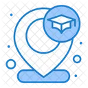 Schulstandort Schule Standort Symbol