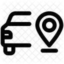 Standort des Autos  Symbol
