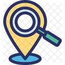 Geo Geolokalisierung Lokal Symbol