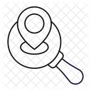 Standort finden  Symbol