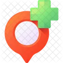 Standort Hinzufugen Standort Pin Symbol