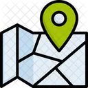 Standort Karte Stecknadel Symbol