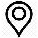Adresse Pin Karte Icon