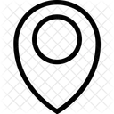 Karte Standort Pin Symbol