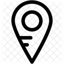 Karte Lage Genau Symbol