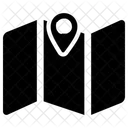 Markierung Karte Stecknadel Symbol