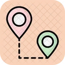 Standort Pins GPS Markierung Icon