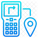 Standortscanner Scanner Richtung Symbol