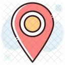 Stecknadel Auf Der Karte Standort Stecknadel Karten Locator Symbol