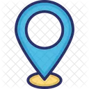 Standortmarkierung Standortnadel Standortzeiger Icon