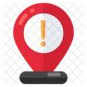 Standortproblem Standortfehler Richtung Symbol
