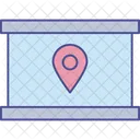 Standorttafel Kartentafel GPS Tafel Symbol