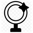 Standspiegel  Symbol