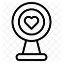 Standspiegel  Symbol