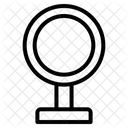 Standspiegel Symbol