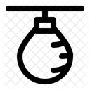 Schlagen Boxsack Boxsack Symbol