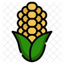 Staple Crop Maize Cooking Ingredient Icon