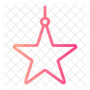 Star Christmas Tools And Utensils Icon