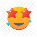 Star Face Winking Icon