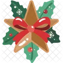 Star Christmas Elements Christmas Ornament Icon