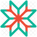 Star Symbol Snowflake Icon