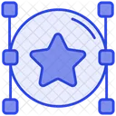 Star Graphic Designing Icon