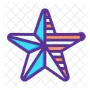 Star Flag Stripes Icon