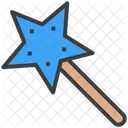 Christmas Star Stick Icon