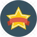Star Badge Ribbon Icon